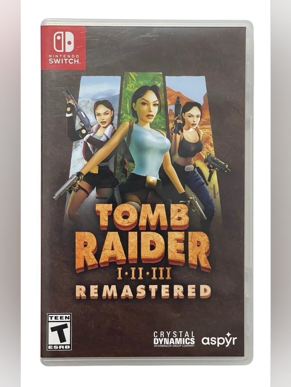 Tomb Raider 1-3 Remastered Nintendo Switch